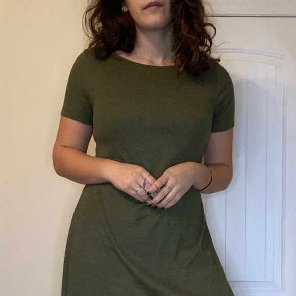 H&M kaki summer dress - Picture 3 of 4